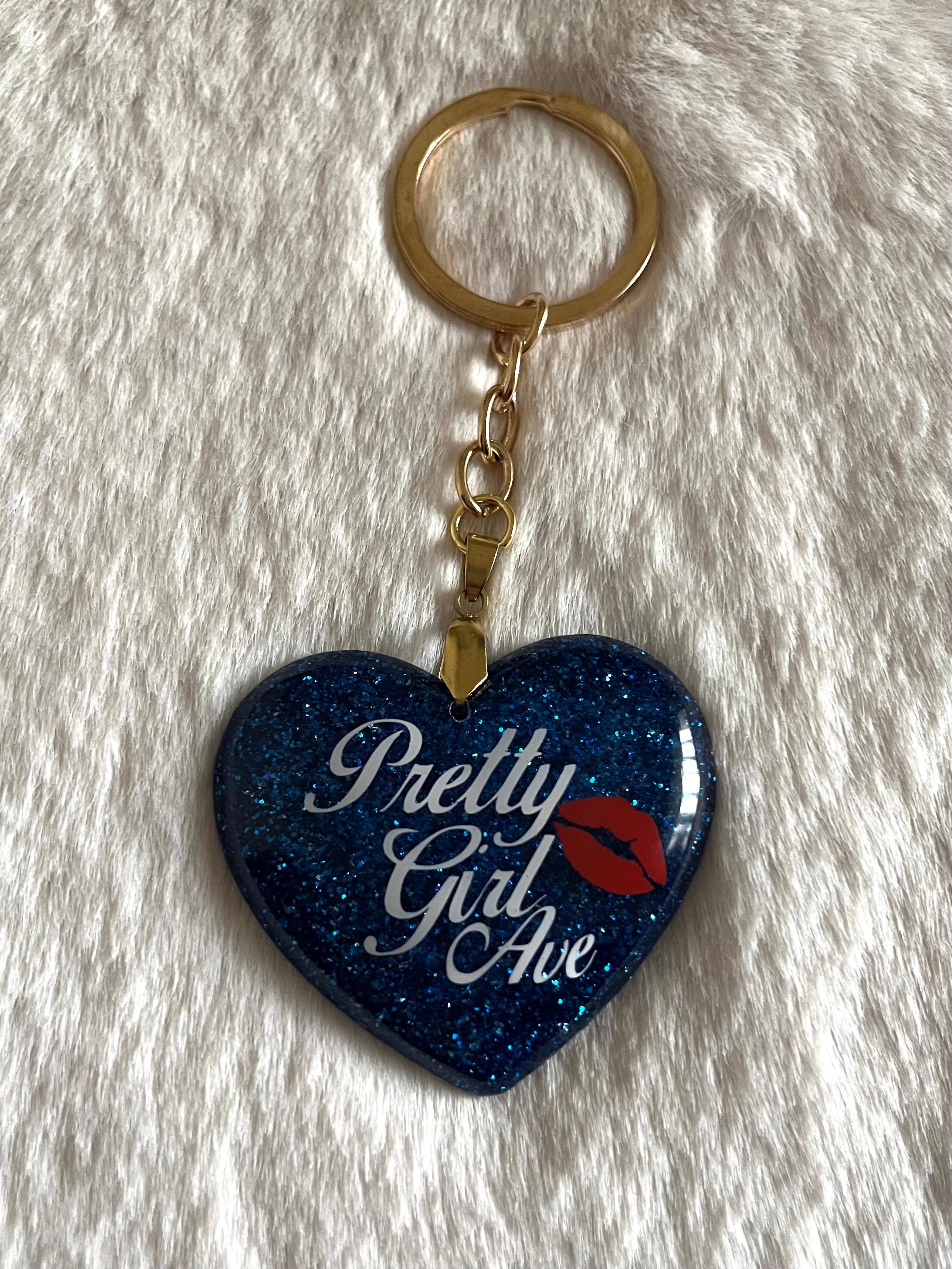 Llavero Pretty Girl Ave (2da edición) • Azul