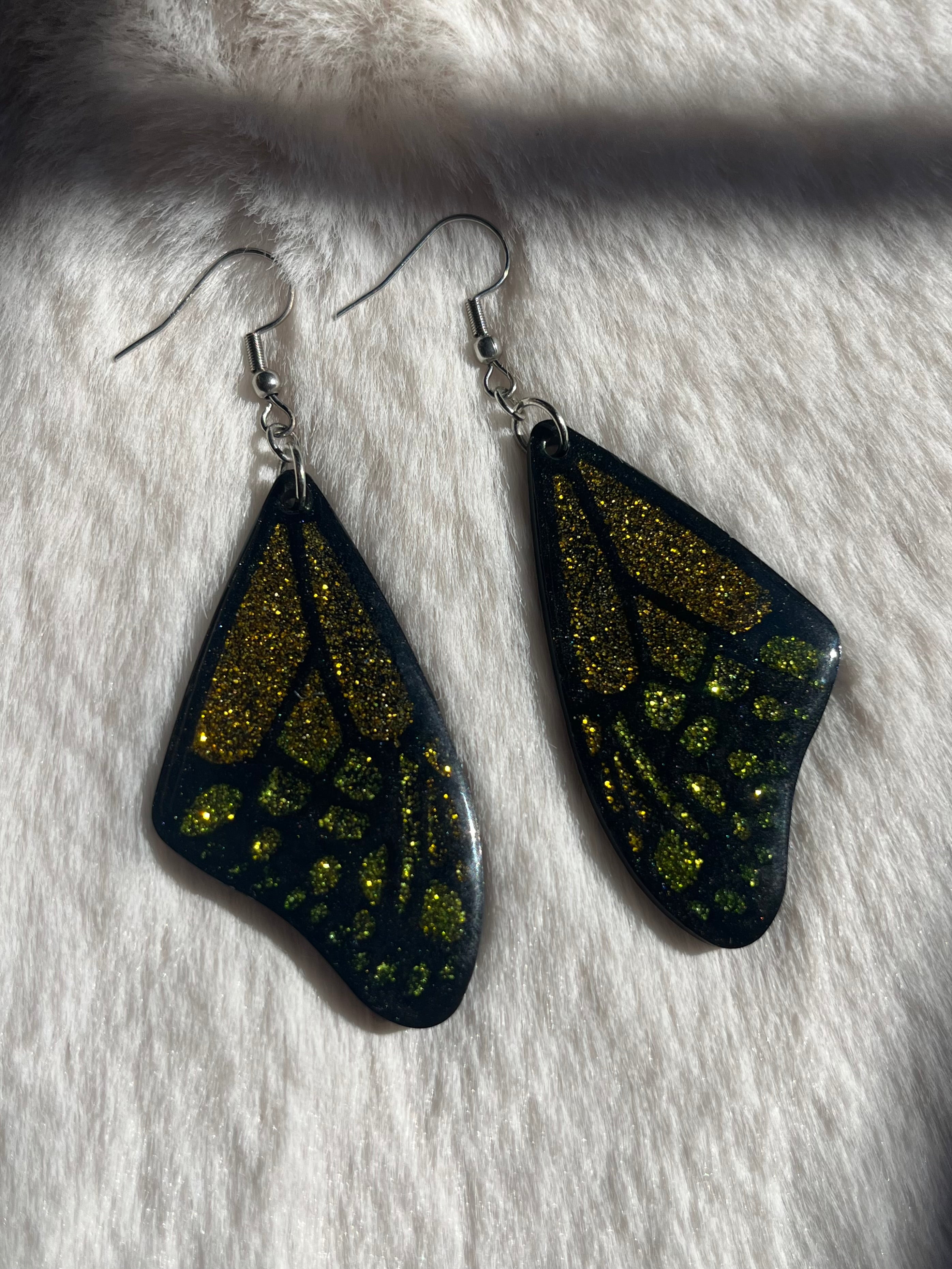 Pendientes – Alas de mariposa