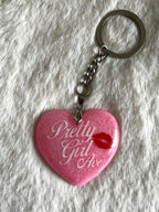 Llavero Pretty Girl Ave (2da edición) • Rosa pastel