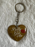Llavero Pretty Girl Ave (2da edición) • Dorado