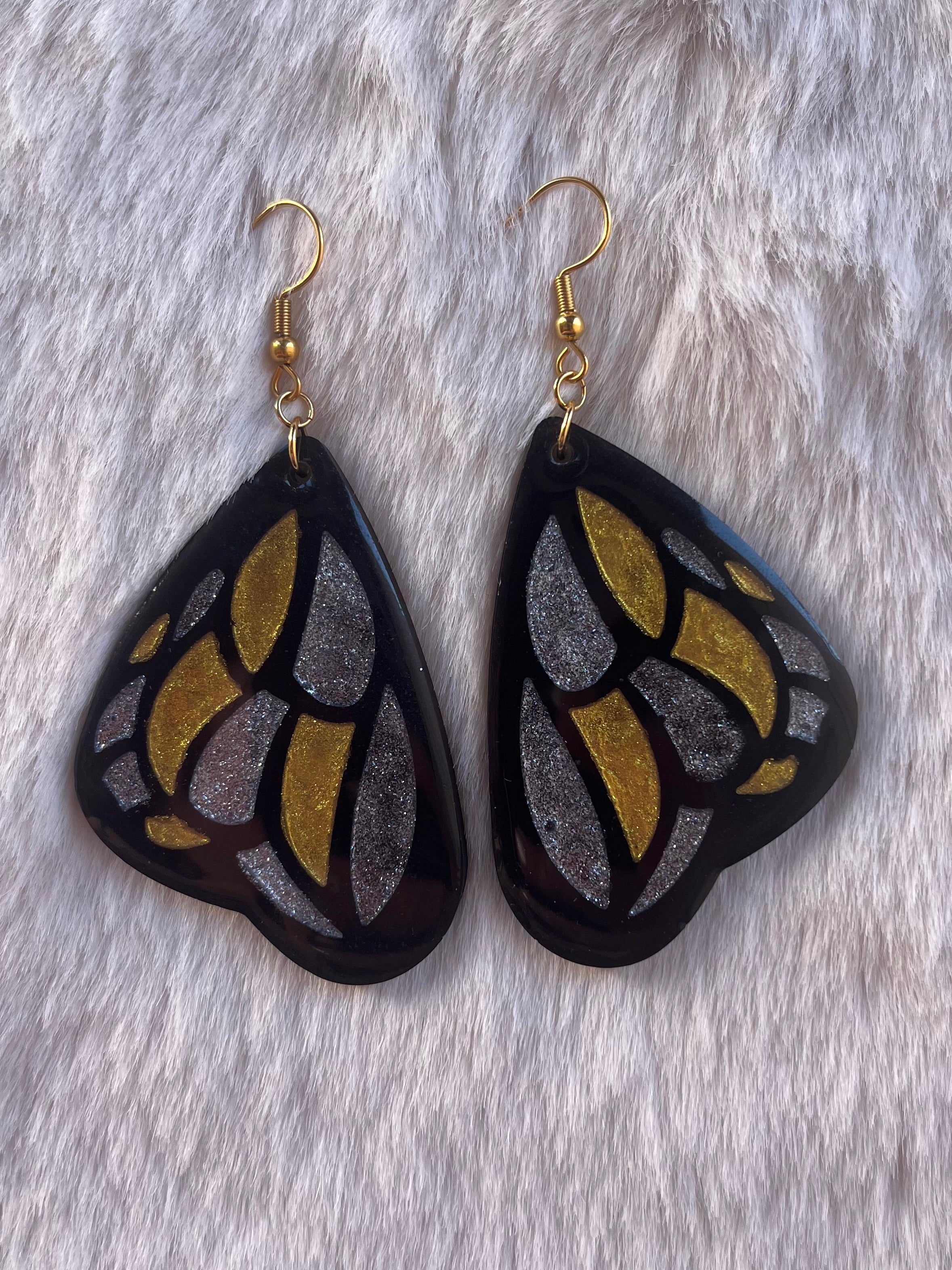 Pendientes – Alas de mariposa