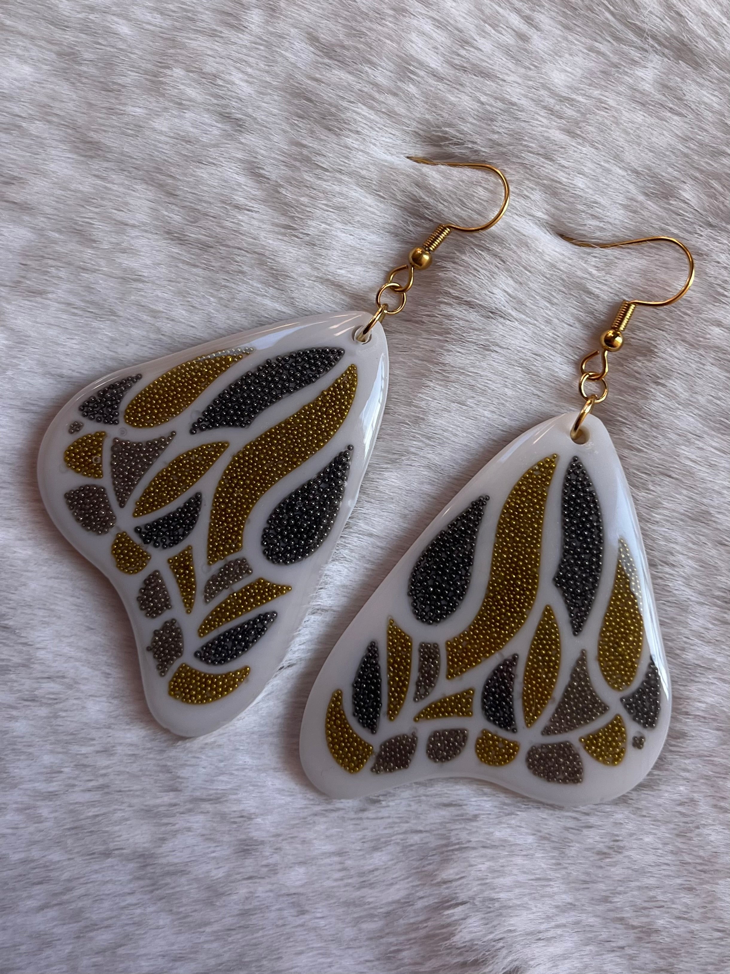 Pendientes – Alas de mariposa
