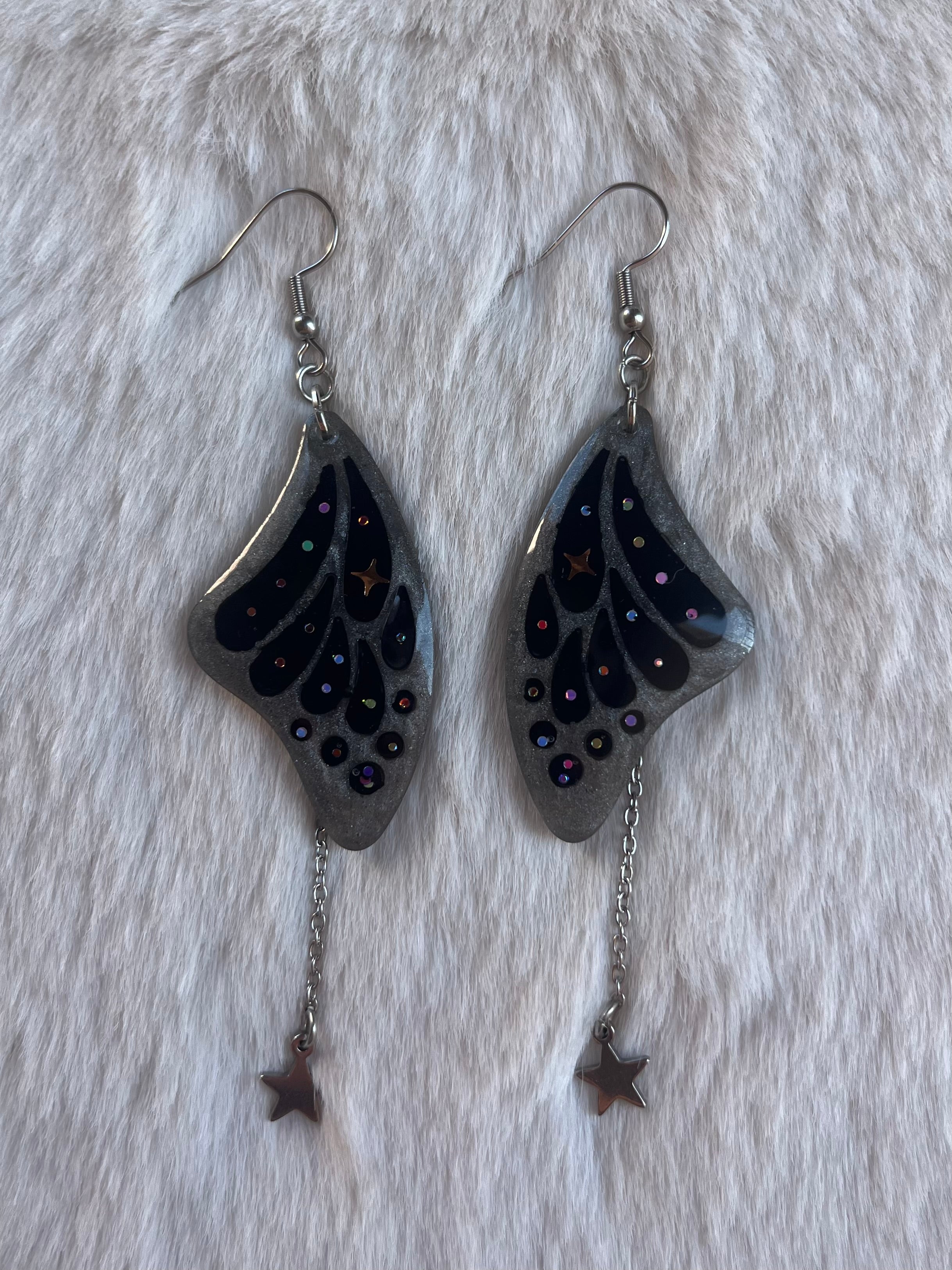 Pendientes – Alas de mariposa