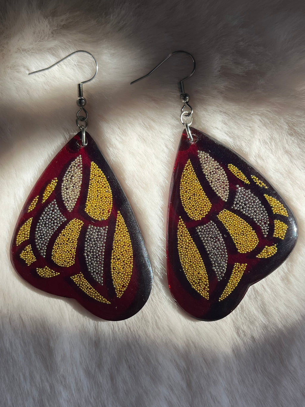 Pendientes – Alas de mariposa