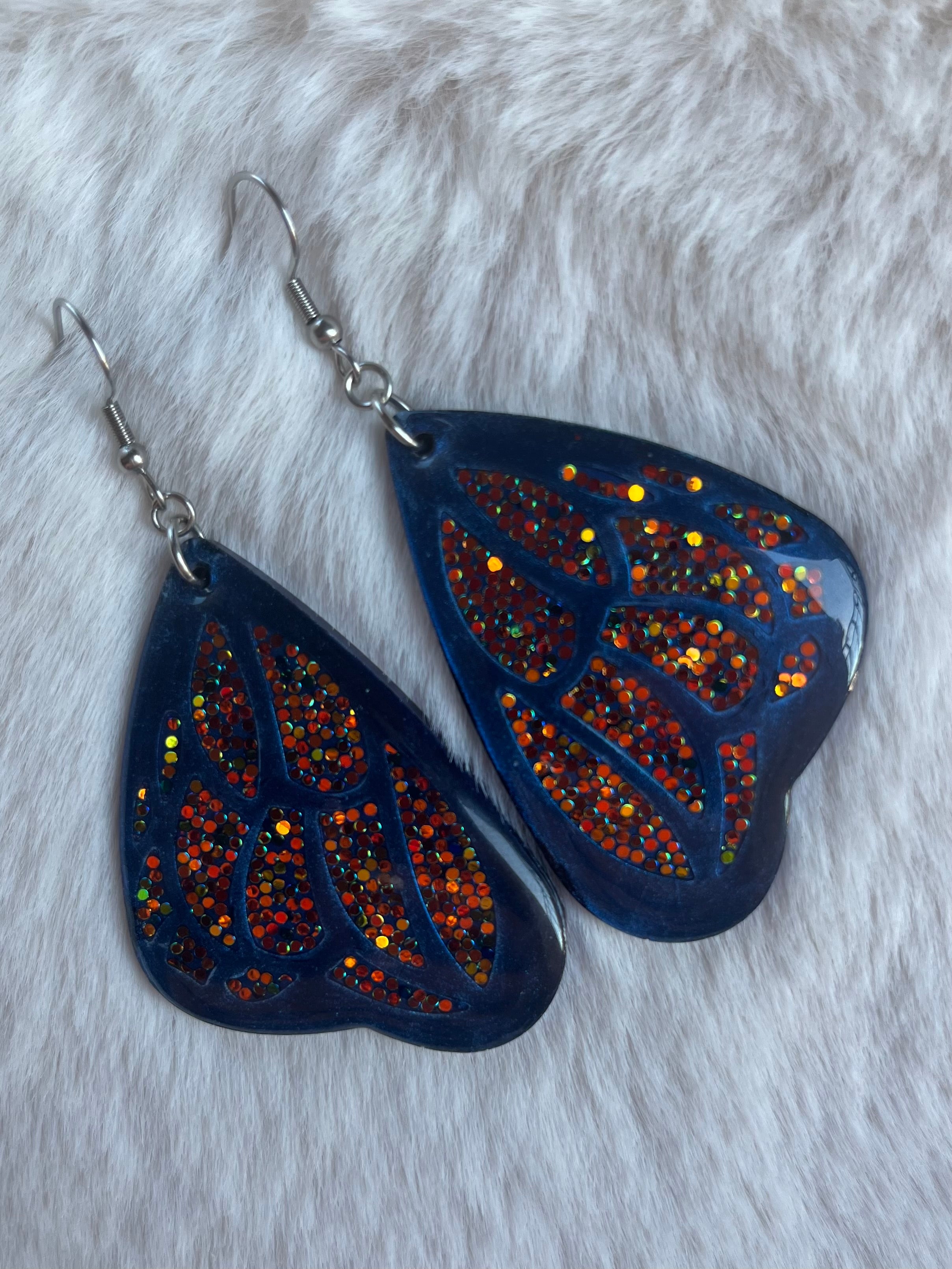 Pendientes – Alas de mariposa