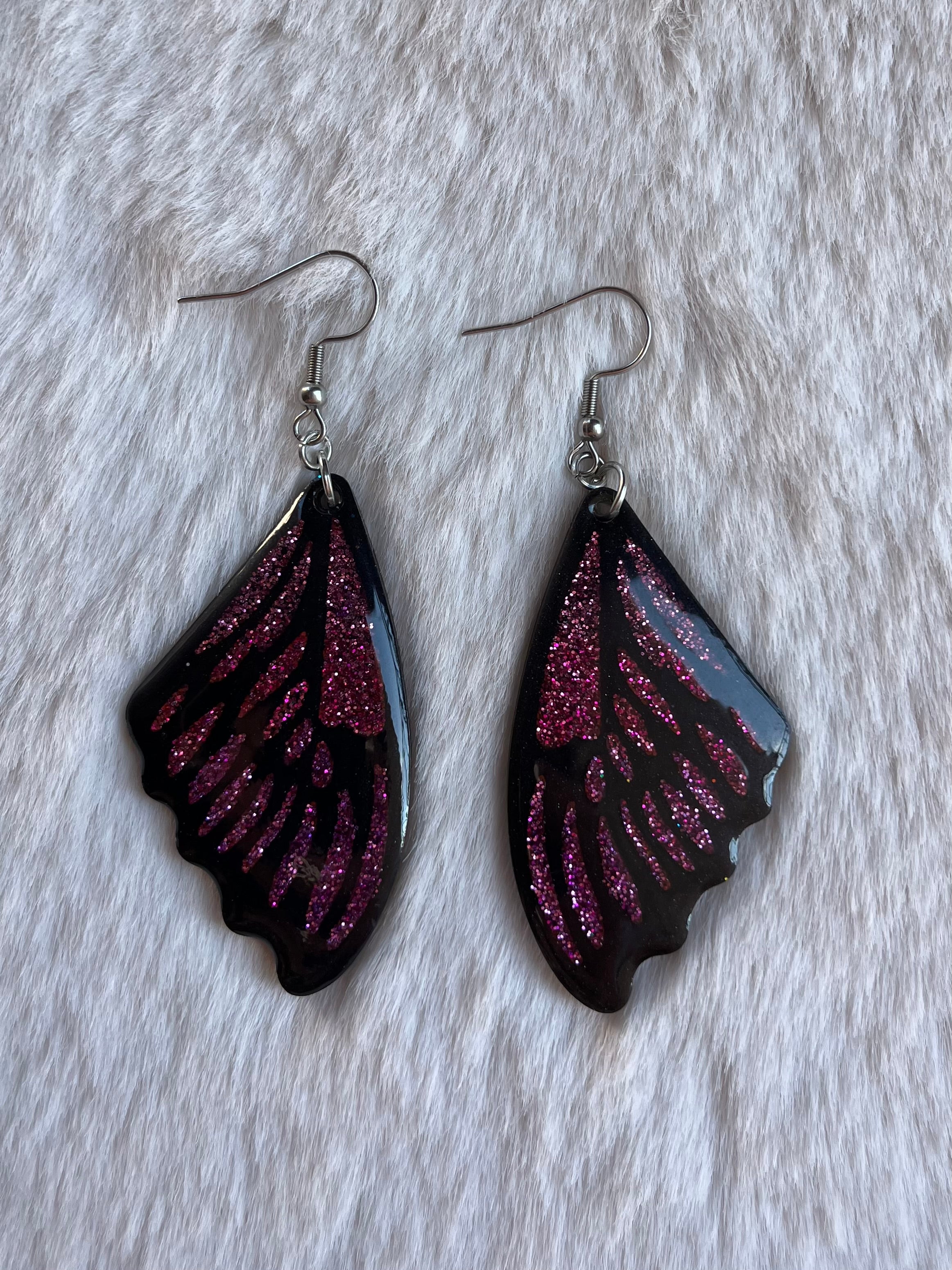 Pendientes – Alas de mariposa