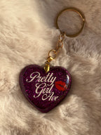 Llavero Pretty Girl Ave (2da edición) • Morado