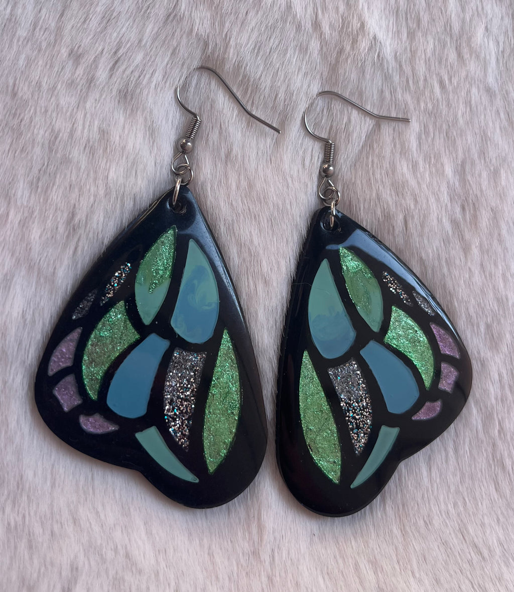 Pendientes – Alas de mariposa