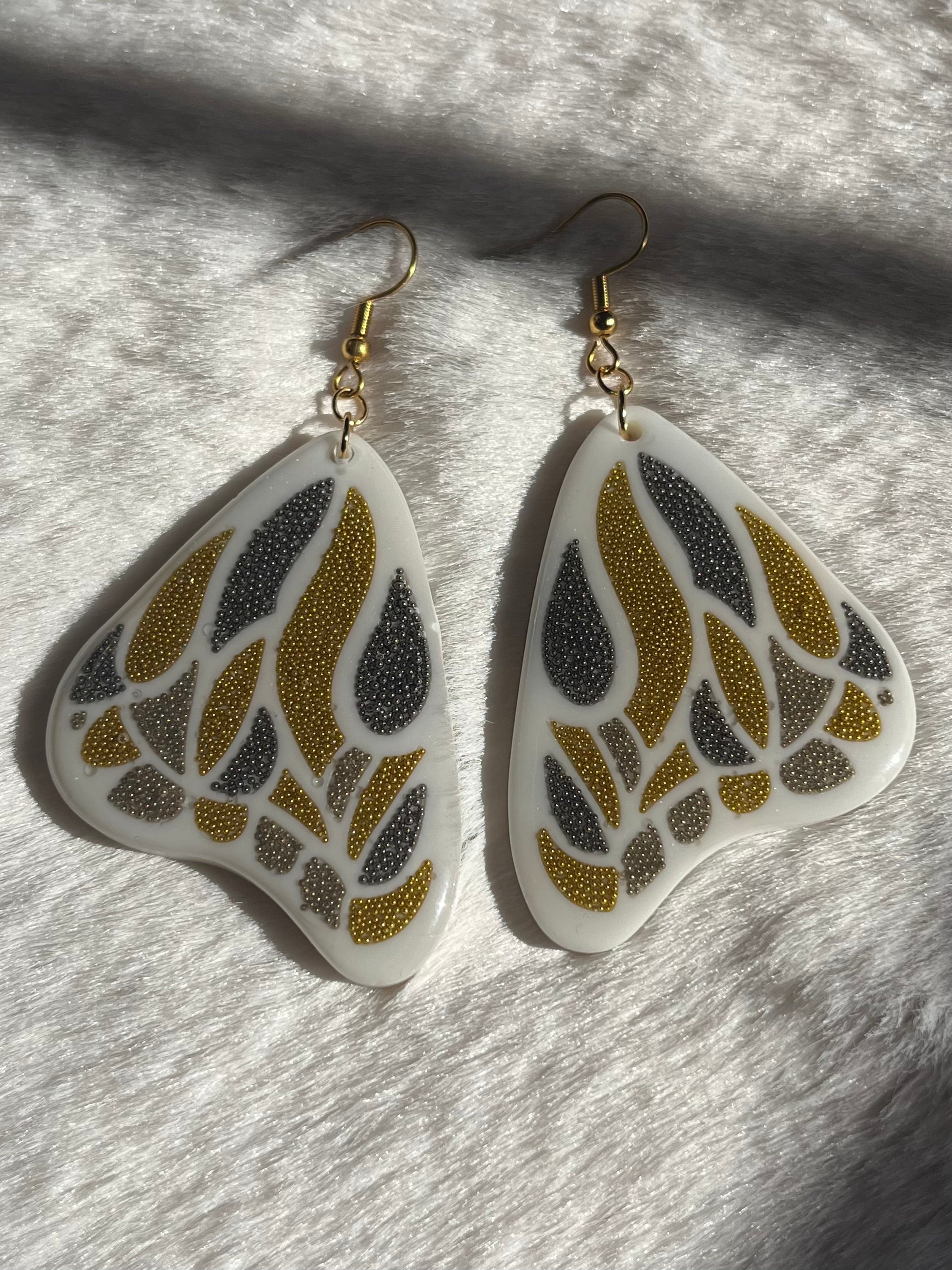 Pendientes – Alas de mariposa