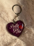 Llavero Pretty Girl Ave (2da edición) • Morado