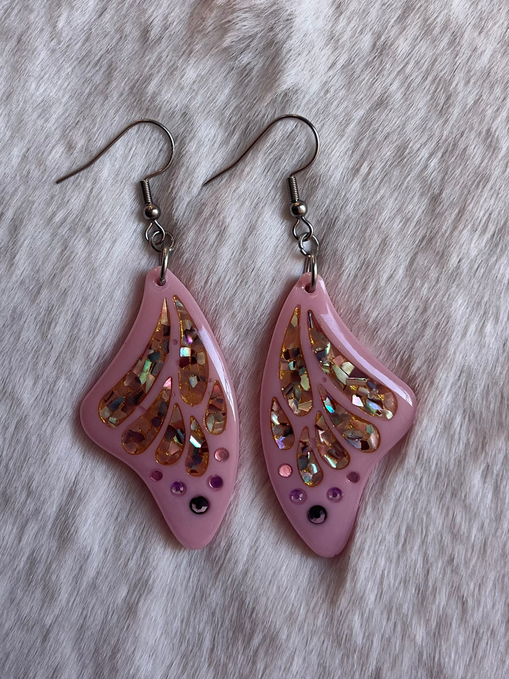 Pendientes – Alas de mariposa