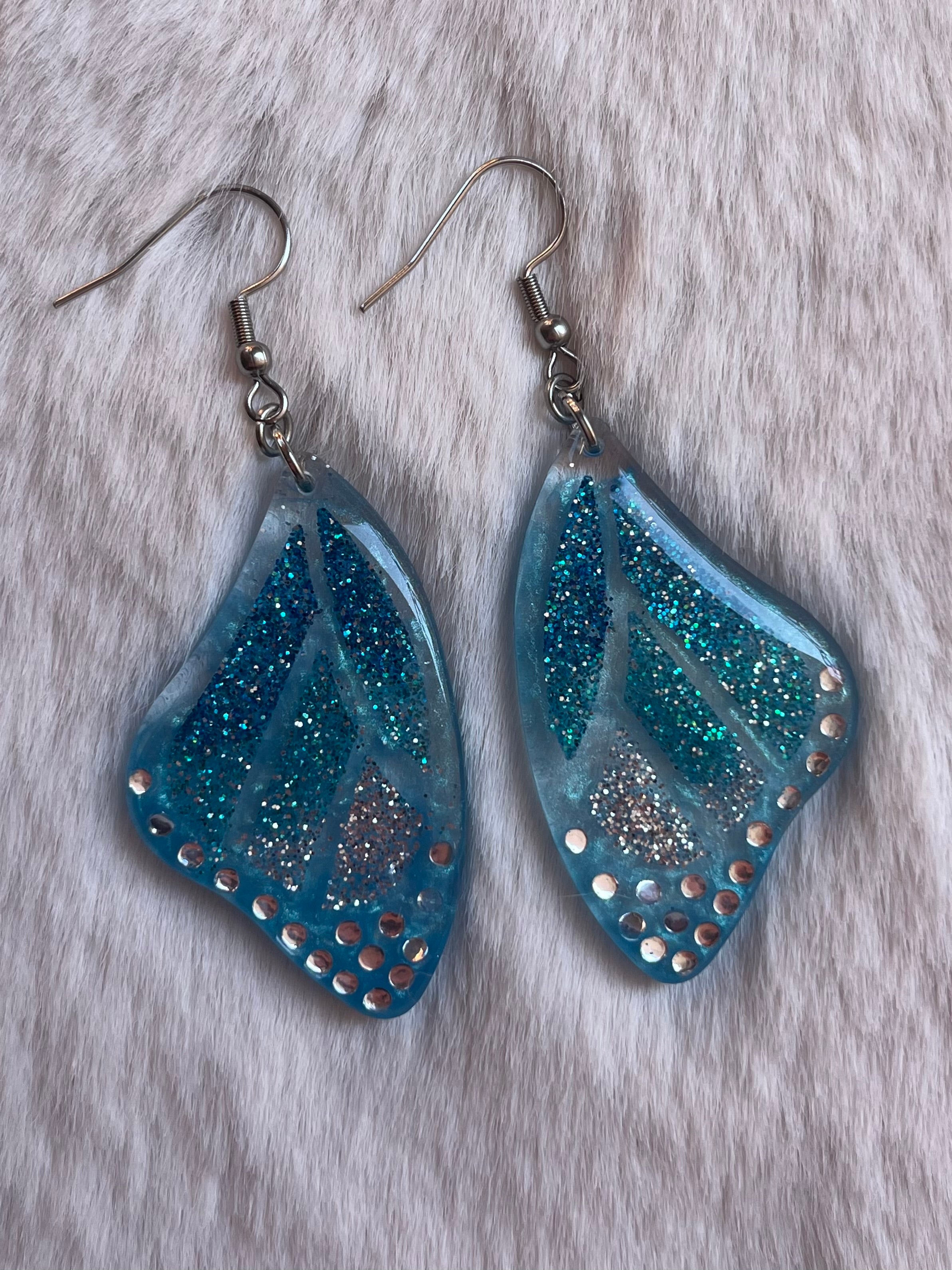 Pendientes – Alas de mariposa
