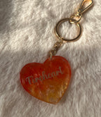 Llavero corazón en llamas - Fireheart