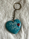 Llavero Pretty Girl Ave (2da edición) • Celeste