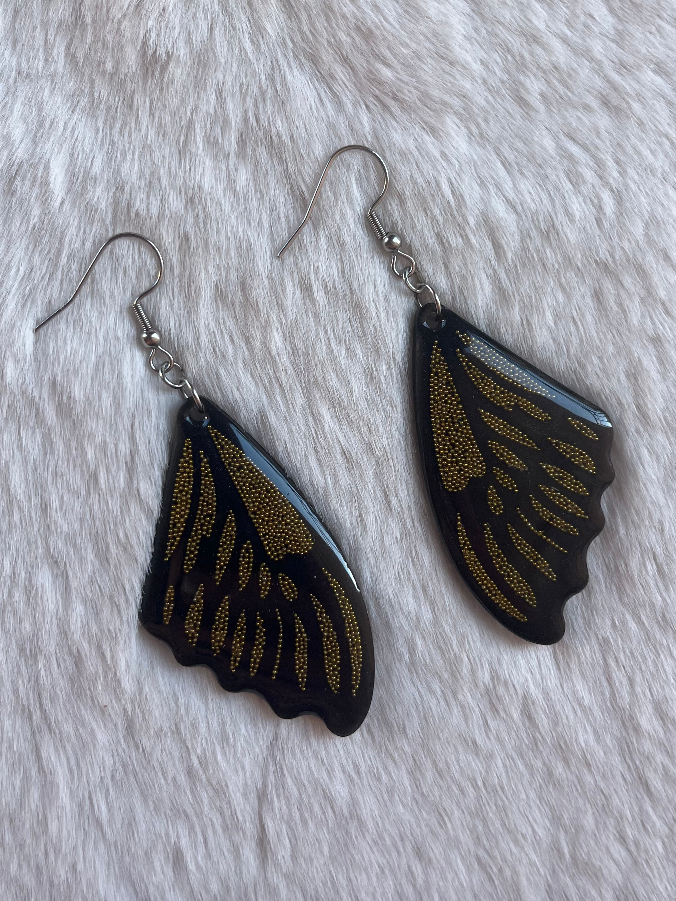 Pendientes – Alas de mariposa