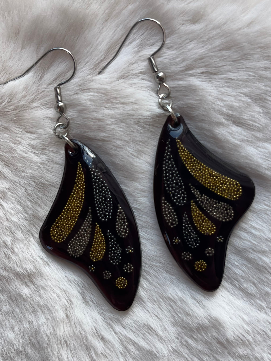 Pendientes – Alas de mariposa