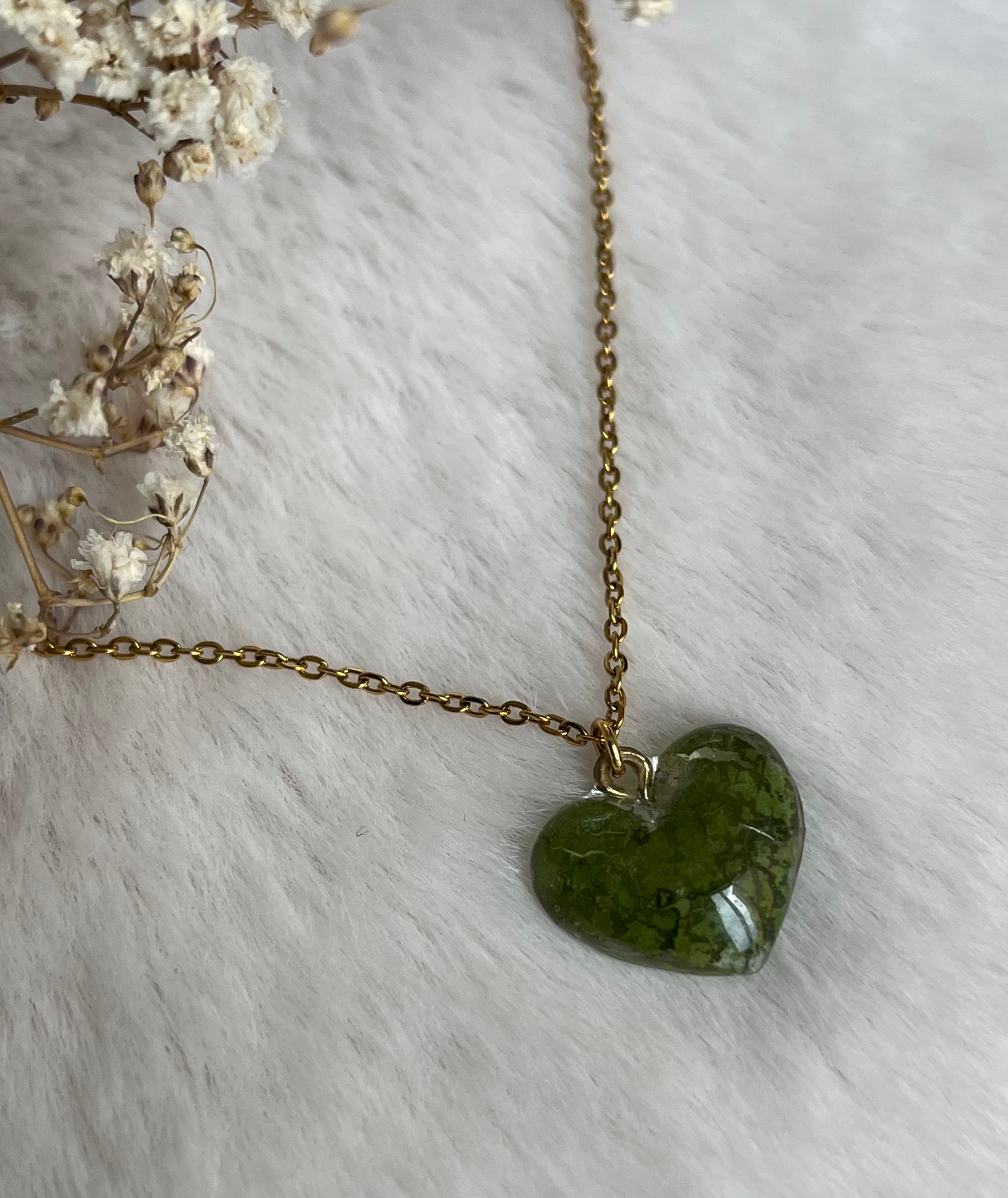 Colgante de corazón - hoja image 2